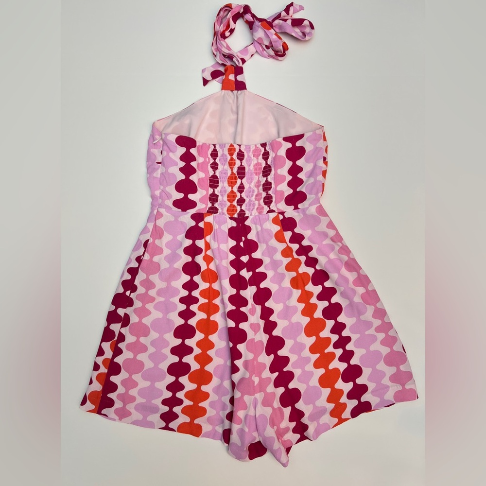 *New* Anthropologie Hutch Bright Halter Romper, size 2 - Picture 6 of 9